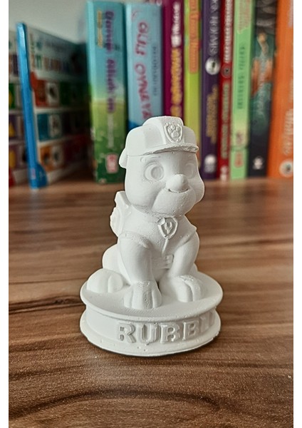 Paw Patrol (Skye, Marshall, Rubble ve Chase) Pati Devriye Beton Biblo Çocuk Boyama Etkinliği modelleri