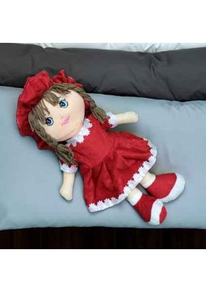 Mira Peluş Bez Bebek 45CM Kırmızı modelleri