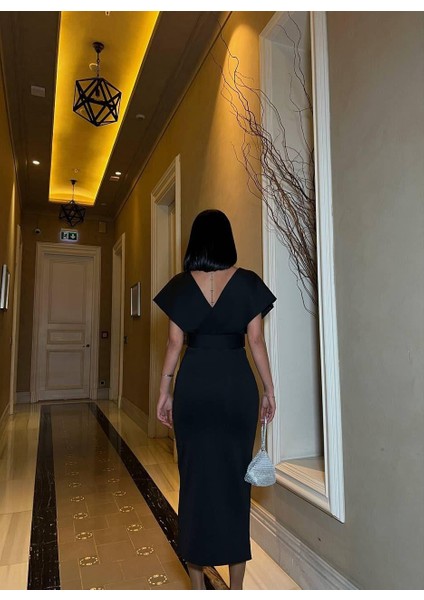 Viola Inci Detay Elbise Siyah 582167 fiyatları