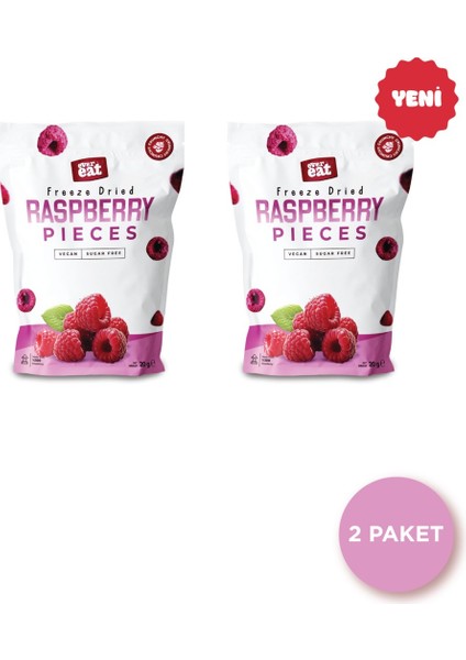 Frambuaz Kuru Meyve Cipsi 20 G x 2 Adet Dondurularak Kurutulmuş Meyve