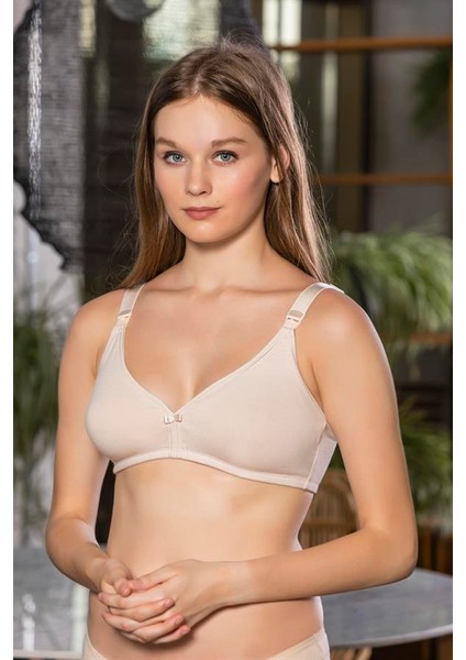 Pamuklu Emzirme Sütyeni Ten (BRF1080)