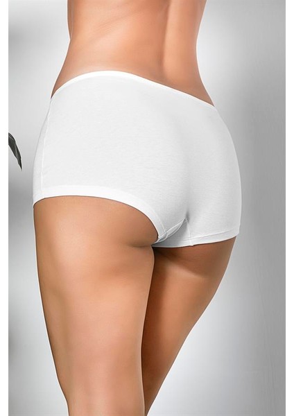 Pamuklu Boxer Külot Beyaz (BRF2963) fiyatları