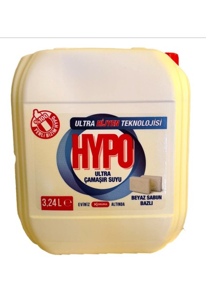 Ultra Çamaşır Suyu Beyaz Sabun Bazlı 3500 G