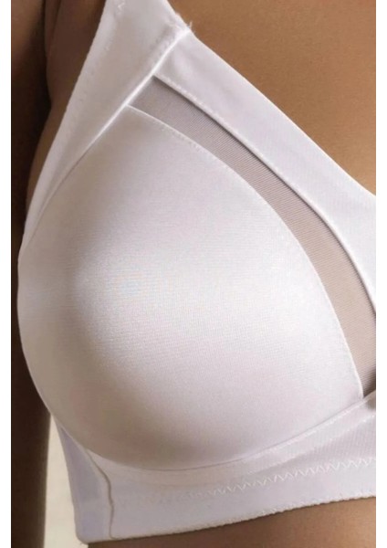 Missayza 1610 Balensiz Dolgusuz Tül Detaylı Toparlayıcı Sütyen modelleri