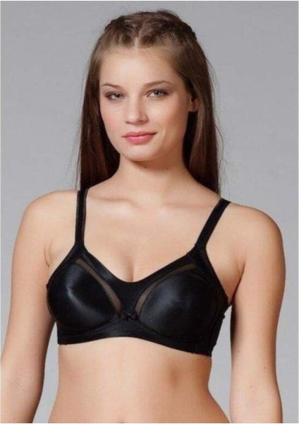 Missayza 1610 Balensiz Dolgusuz Tül Detaylı Toparlayıcı Sütyen