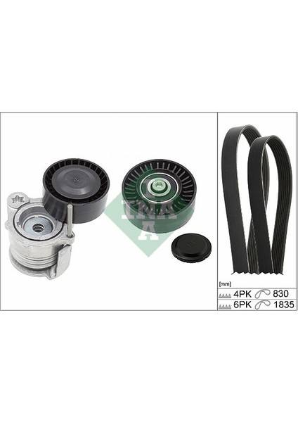 Kanallı Kayıs Setı Bmw E87 E90 E91 Kutuklu