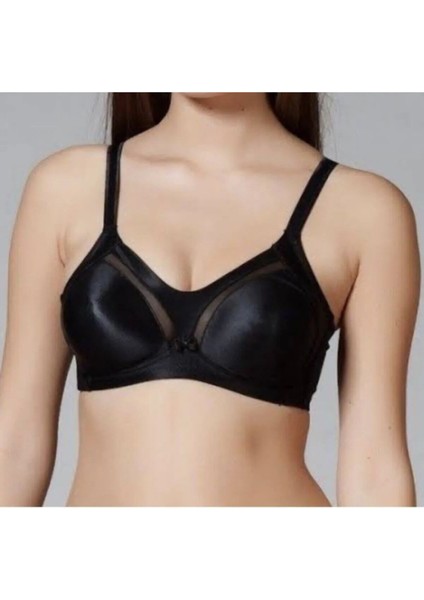 Missayza 1610 Balensiz Dolgusuz Tül Detaylı Toparlayıcı Sütyen