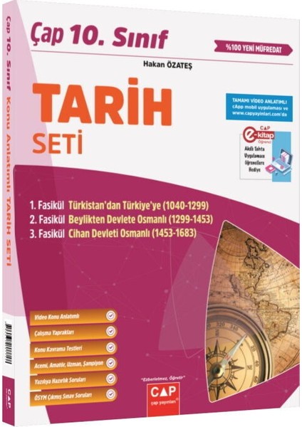 Çap Yayınları 10. Sınıf Tarih Seti