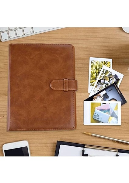 Instax Mini Serisi Uyumlu 256 Fotoğraf Kapasiteli Albüm (9x6 Cm'e Kadar Fotoğraflar Için)