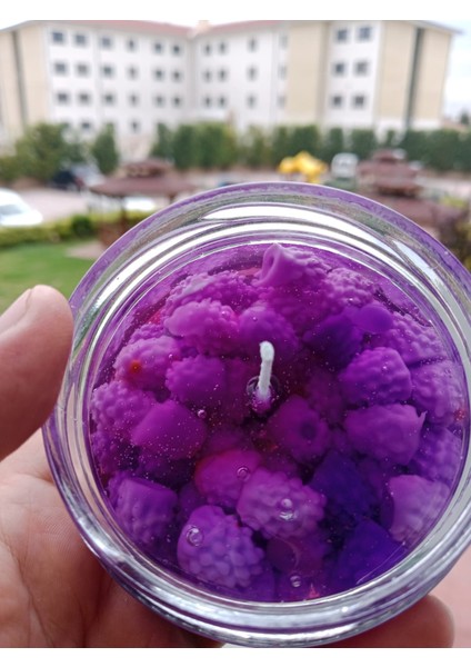 El Yapımı Jel Mum-Meyve Görünümlü Dekoratif Cam Kavanoz Mum fiyatları