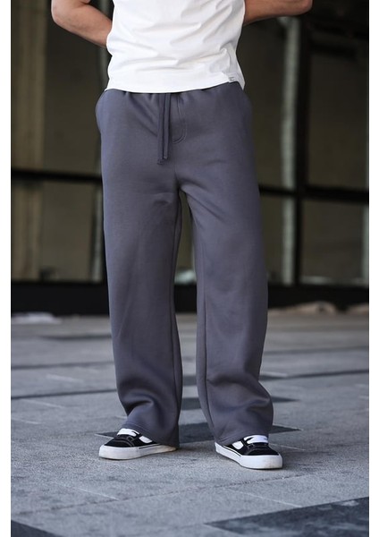 Füme Rahat Kesim Erkek Eşofman Altı E6578