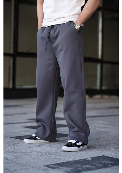 Füme Rahat Kesim Erkek Eşofman Altı E6578