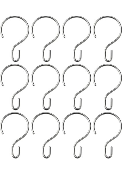 Rudsjon Duş Perdesi Halkası Metal Rengi