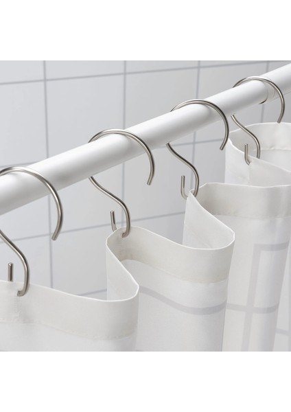 Rudsjon Duş Perdesi Halkası Metal Rengi fiyatları