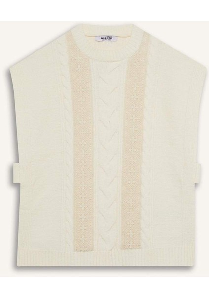 Regular Fit Bisiklet Yaka Triko Süveter F7390AX25AU