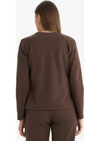 Regular Fit V Yaka Pike Hırka G1791AX25AU