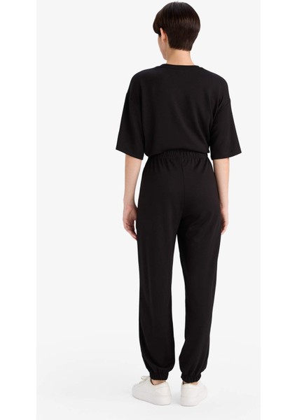 Jogger Fit Basic Düz Cepli Eşofman Altı G2140AX25AU