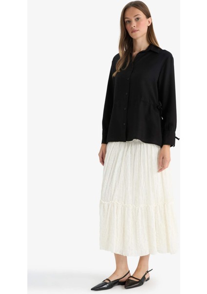 A Kesim Dantel Maxi Etek F6601AX25HS modelleri