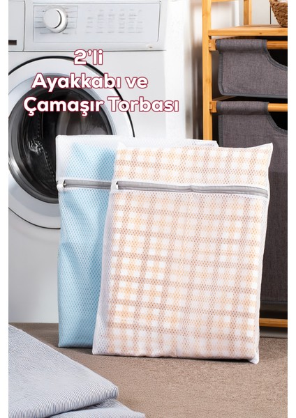 Porsıma 3129 Camasır Torbası 40*50 cm x 2