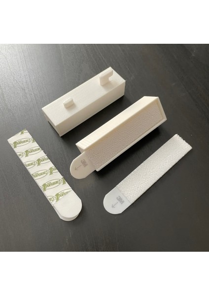 Ikea Skadis Duvar Montaj Seti (Duvar Delmeden Montaj Imkanı) 4 Adet - Ikea Skadis Çok Amaçlı Pano Parçası