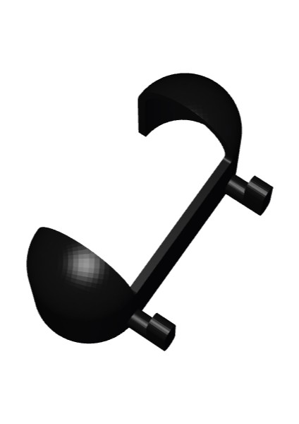 Ikea Skadis Pano Airpods Pro Tutucu Siyah - Skadis Pano Aksesuar modelleri