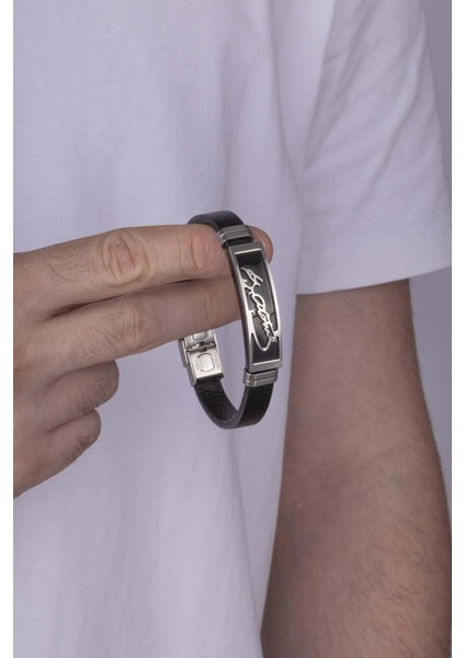 Atatürk Imzalı Erkek Deri Bileklik modelleri