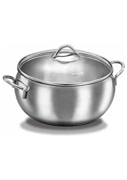 Derin Tencere Inox Çelik Kaplama 22x11 cm Ergonomik Tasarım ile Kolay Temizlik modelleri