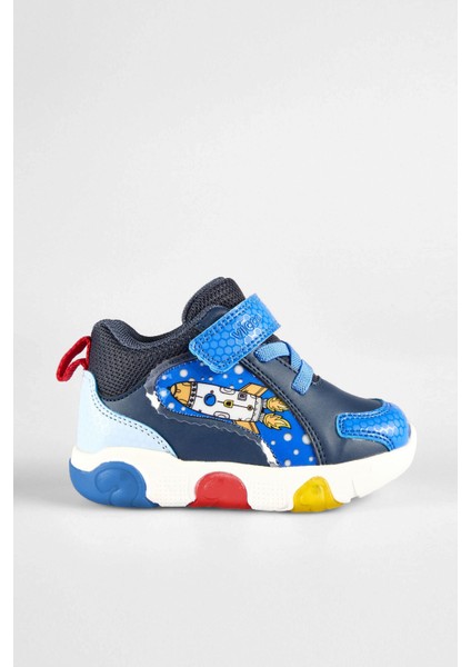 Rocky Işıklı Erkek Bebek Lacivert Bot