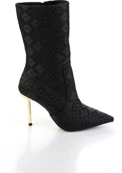 Siyah Kadın Bot & Bootie K02209031510