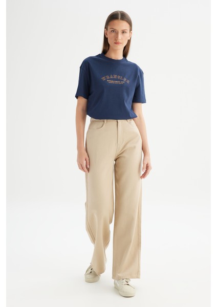 Straight Fit Normal Bel Cepli Pantolon