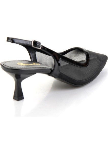Siyah Kadın Klasik Topuklu Ayakkabı K01209192022 modelleri