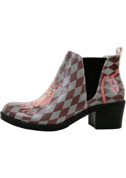 Kadın Vegan Deri Çok Renkli Bilekte Bot - Abbie Tasarım modelleri