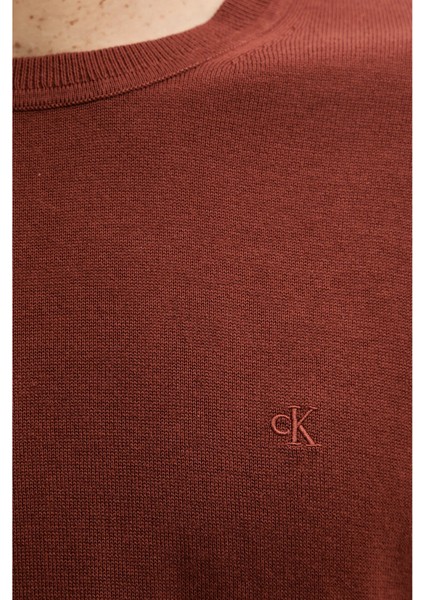Ck LV040BM356 Ls Supıma Qz Sweater 12GG Erkek Sweaters indirimleri