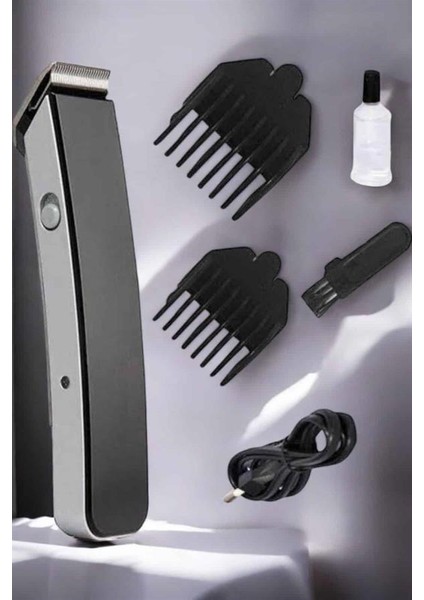 Paslanmaz Çelik Şarjlı Tıraş Makinesi Pratik ve Keskin Performans