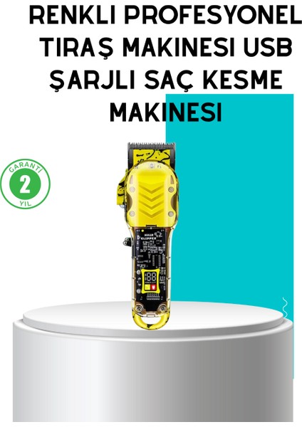 Kablosuz T Bıçaklı Saç Kesme ve Sakal Düzeltme Makinesi