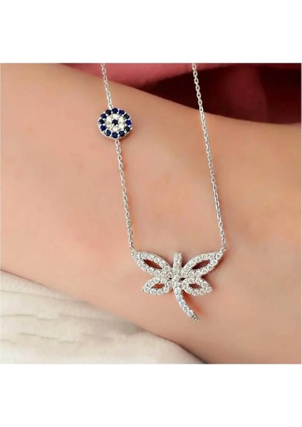 Yusufcuk Nazar Tasarımlı 925 Ayar Gümüş Kadın Kolye