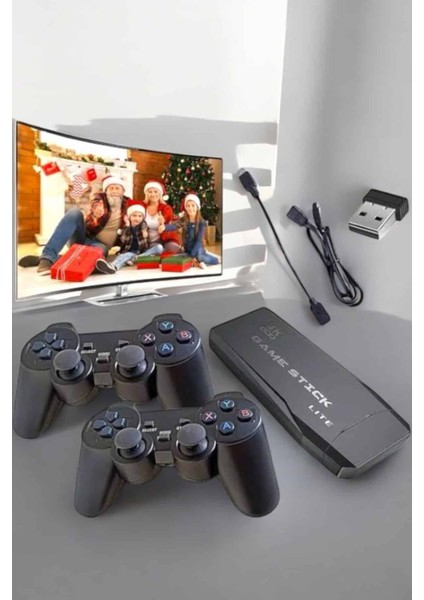 20.000 Oyunlu Premium Model Oyun Konsolu 8k Android Tv Hd Game Stick modelleri