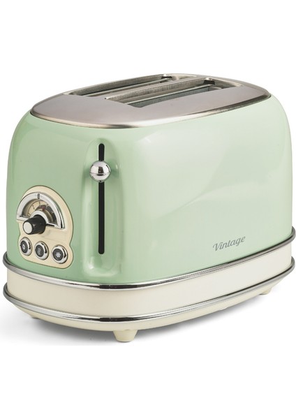 Vintage Yeşil 3'lü Kahvaltı Seti (Su Isıtıcı Kettle + Doğrayıcı Rondo + Ekmek Kızartma Makinesi Özel Set) modelleri