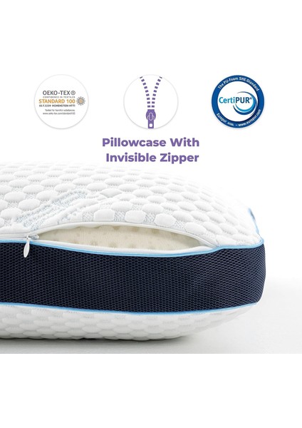 Cooler Extreme Visco Yastık, Ortopedik Orijinal Air Flow Visco Ergonomik Soğuk Klimalı Yastık fiyatları