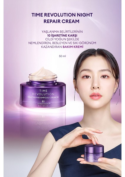 Total Yaşlanma Karşıtı Bakım Kremi & Balm Stick Time Revolution Night Repair Cream & Balm Duo Set modelleri