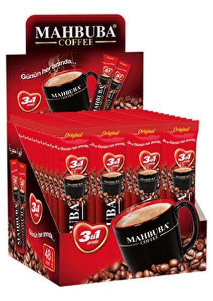 Coffee 3ü1 Arada Hazır Kahve 48 Adet Pratik ve Lezzetli Seçenek modelleri