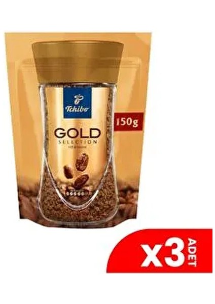 Gold Selection Öğütülmüş Kahve 450 gr Kafeinli Lezzetli Aroma Üçlü Paket fiyatları
