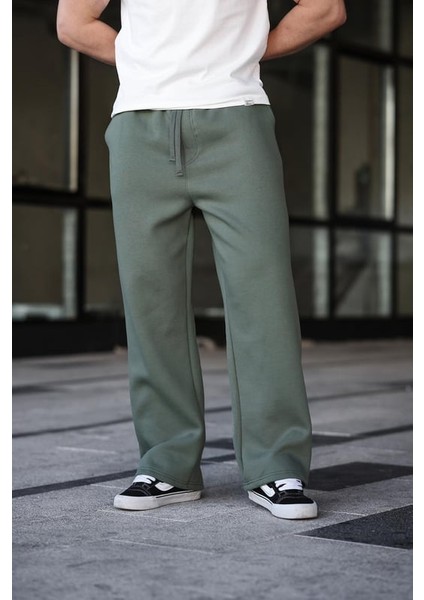 Haki Rahat Kesim Erkek Eşofman Altı E6578 modelleri