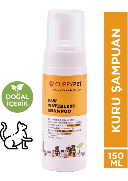 Kedi Kuru Şampuan 150 ml