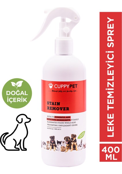 Köpek Leke Temizleyici Sprey 400 ml