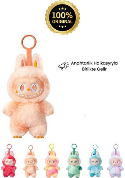 Labubu Peluş Bebek Unisex Tasarım 13+ Yaş İçin Eğlenceli Oyuncak
