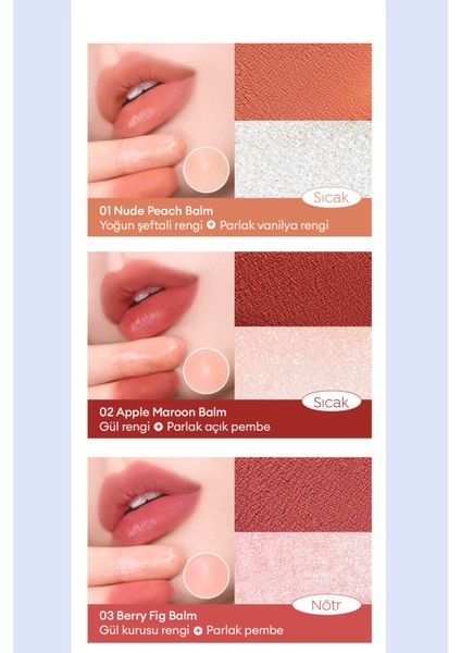 Kalıcı Dudak & Yanak Balmı A'pıeu Juicy-Pang Mood Blending Lip&cheek Balm (04 Icy Cherry Balm) indirimleri