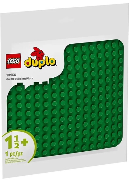 ® DUPLO® Yeşil Yapım Plakası 10980 - 18 Ay ve Üzeri Okul Öncesi Yaştaki Çocuklar için Yapım ve Sergileme Taban Plakası (1 Parça)
