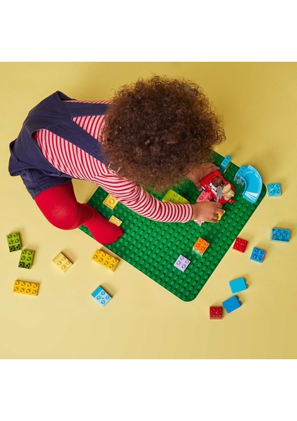 ® DUPLO® Yeşil Yapım Plakası 10980 - 18 Ay ve Üzeri Okul Öncesi Yaştaki Çocuklar için Yapım ve Sergileme Taban Plakası (1 Parça) fırsatları