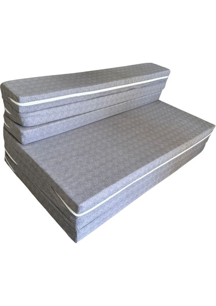Çift Kişilik Katlanır Koltuk Katlanır Yatak Kanepe Yer Yatağı Çift Kişilik GRİ-120X195X8 cm fiyatları